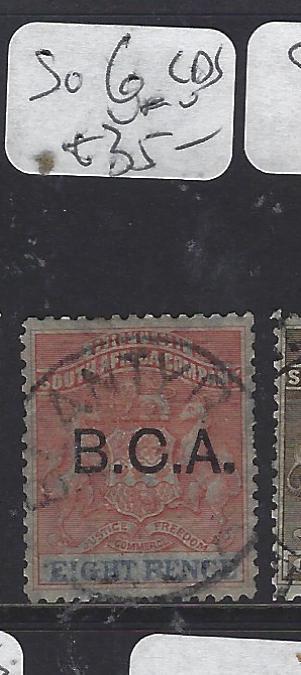 BRITISH CENTRAL AFRICA  (P2909B)  ARMS    8D  SG 6  SON CDS   VFU