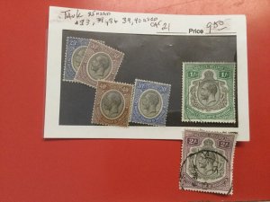 Tanganyika Stamps Scott #33,34,35,36,39,40 Mint And Used Group - See Photos!