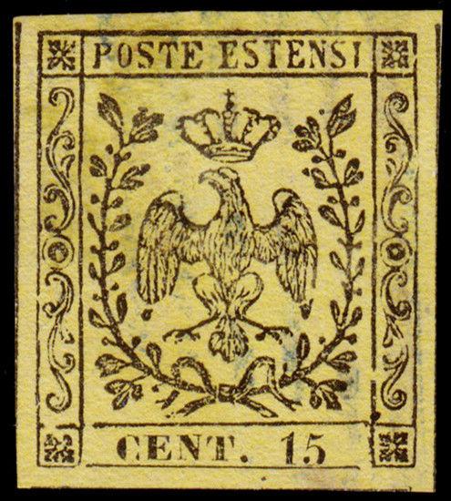 Modena Scott 3 (1852) Used H F-VF, CV $32.50 B