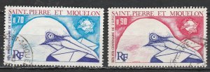 Saint-Pierre & Miquelon    432-33   (O)   1974    Complet