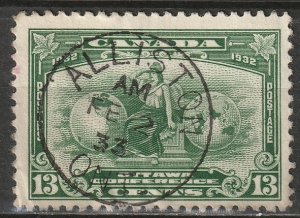 Canada 1932 Sc 194 used Alliston ON CDS