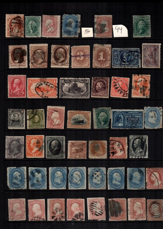 United States 46 used lot all have faults seconds