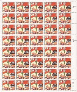 US Stamp 1993 Singer Songwriter Hank Williams 40 Stamp Sheet  #2723