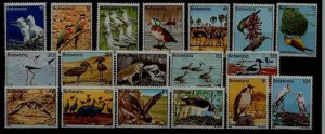 Botswana 303-20 MNH Birds SCV81.05