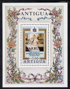 BARBUDA - 1980 - Queen Mother, 80th Birthday - Perf Souv Sheet-Mint Never Hinged