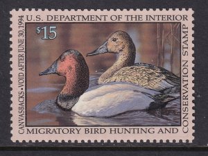 US RW60 Duck MNH VF
