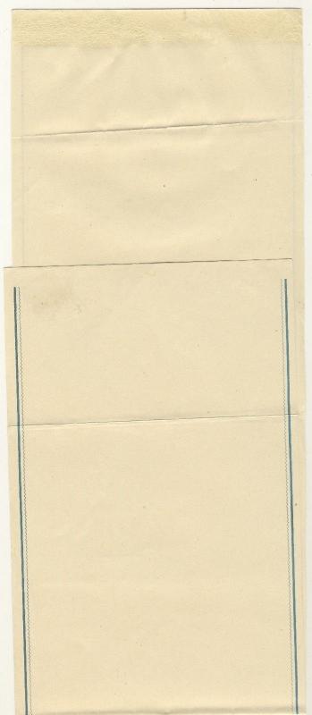 DENMARK - 4Øre Blue Postal Stationery Wrapper - mint