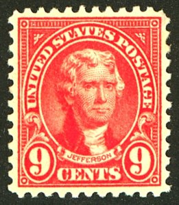 U.S. #561 MINT OG LH