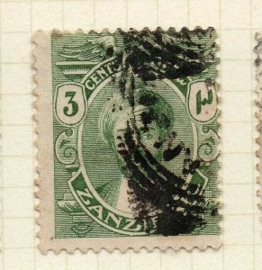 Zanzibar 1913 Early Issue Fine Used 3c. NW-187262