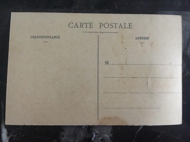 1927 Madagascar Real Picture Postcard Cover RPPC Artillery After The Cyclone