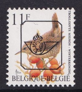 Belgium  #1445    MNH  1992  birds  11f  pre cancelled