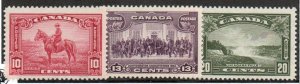 Canada 223-225 Mint never hinged