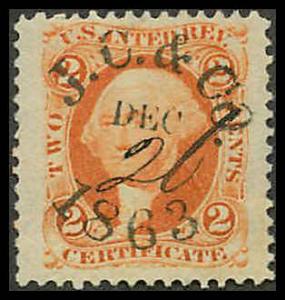 R8c Used VF Jumbo \J.C. & Co 12/2/63\ canc