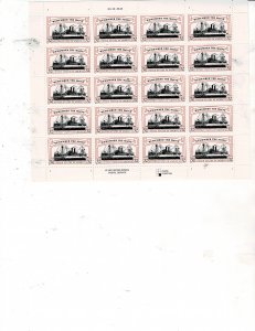 REMEMBER THE MAINE 32c Postage Sheet #3192 MNH