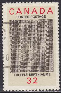Canada 1044 USED 1984 Treffle Berthiaume 32¢
