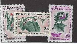 Central Africa SC#53-55 MNH F-VF...Grab a Value!