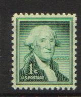 #1031 MNH  1c G. Washington Liberty Series 1954-61