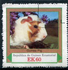 Equatorial Guinea 1977 GUINEA PIG 1 value Perforated Fine Used