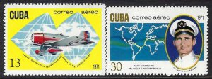 Cuba C247-48 MNH MAP Z377