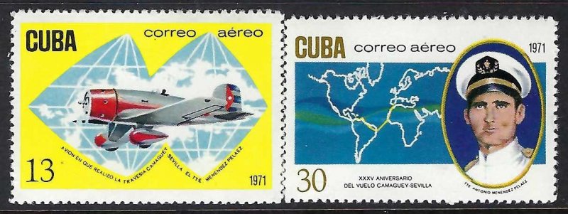 Cuba C247-48 MNH MAP Z377