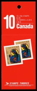 Canada Scott BK120 Complete Booklet, Slater Paper (1990) Mint NH VF M