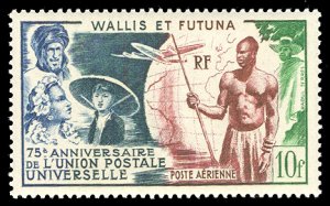 Wallis & Futuna Islands 1949 Scott #C10 Mint Never Hinged