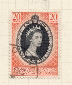 Tanganyika 1954 Early Issue Fine Used 20c. 292074 