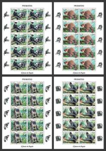 Z08 ANG18123c ANGOLA 2018 Primates MNH ** Postfrisch