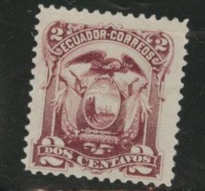 Ecuador Scott 13 MH* 1881 stamp 