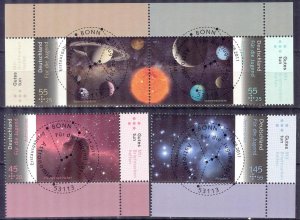 Germany 2011 Space Astronomy Mi. 2883/6 Used CTO