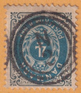 DENMARK 42 USED WITH N 2 ESROM STAR CANCEL - DEN-42-2