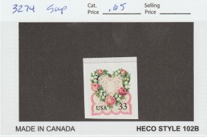 Scott# 3274 1999 33c Victorian Love SUP MNH