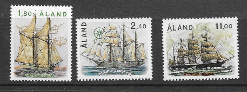 Aland 31-3 MNH set, vf see desc. 2020 CV $16.50