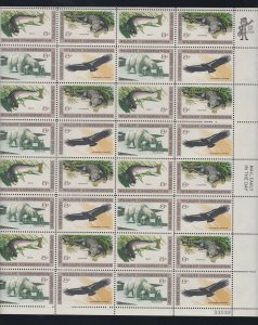 US 1427-30 8c Wildlife Conservation Mint Stamp Sheet OG NH