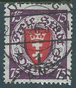 Danzig, Sc #191, 75pf Used