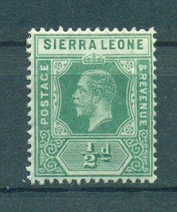 Sierra Leone sc# 103 (2) mh cat value $5.00