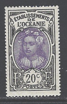 French Polynesia Sc # 30 mint hinged (RRS)
