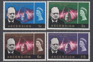 Ascension 96-99 MNH CV $10.00