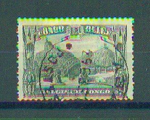 Belgian Congo sc# 140 used cat value $.25