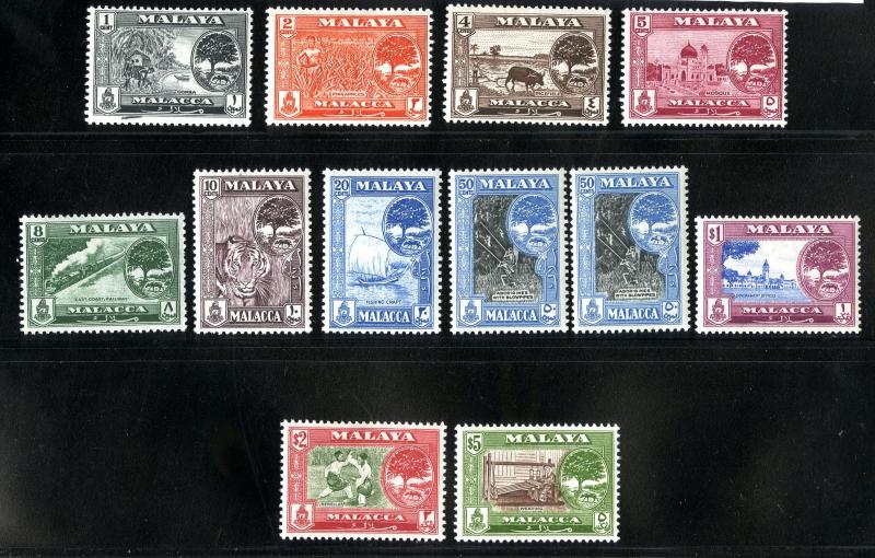 MALAYA (MALACCA) 55-66 MH SCV $35.00