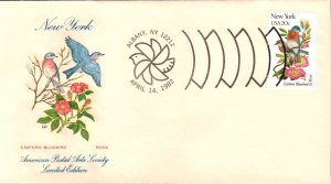 #1984 New York Birds - Flowers APAS FDC