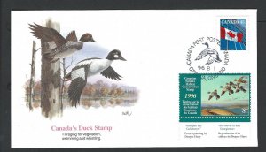 Canada  Duck Stamp  FDC  unitrade FWH12