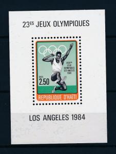 [55480] Haiti 1984 Olympic games Los Angeles Athletics MNH Sheet