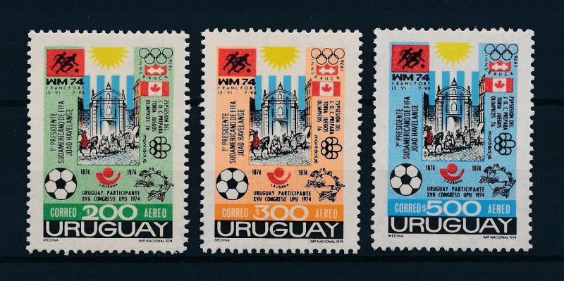 [55119] Uruguay 1974 Olympic games Football Horse MNH