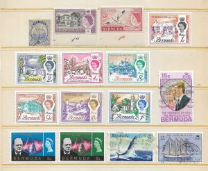 Bermuda 15 Different MNH/Used C.V. $19.00