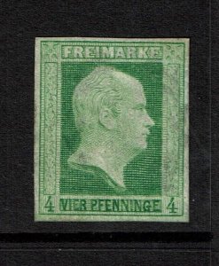 Prussia SC# 1, appears Never Hinged, back stamped - S15234