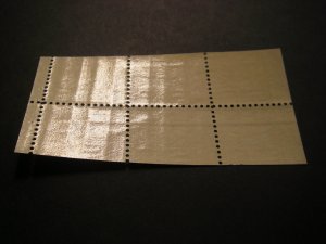 Scott C60a, 7c Red Jet, MNH Pane of 6 with tab,  Airmail Beauty