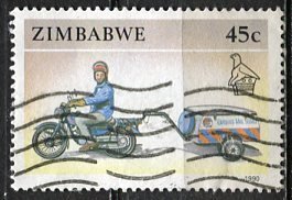 Zimbabwe; 1990: Sc. # 629: Used Single Stamp