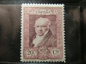Spain Spain España Spain 1930 Goya 20c fine MH* stamp A4P14F429-