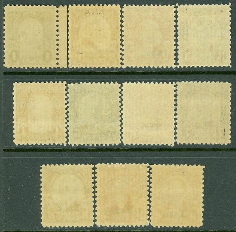 EDW1949SELL : USA 1929 Scott #658-68 Mint NH. Beautiful & PO Fresh set. Cat $431